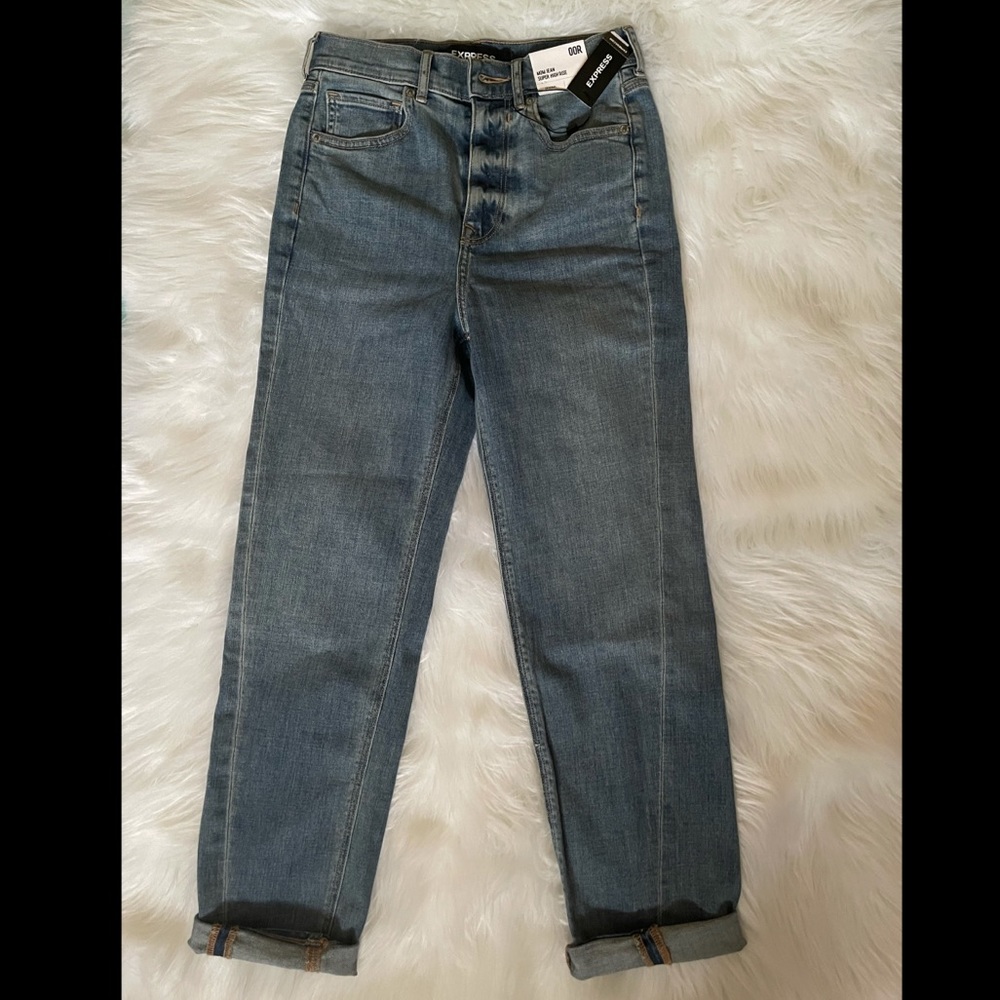 Express Mom Jean Super High Rise 00R
